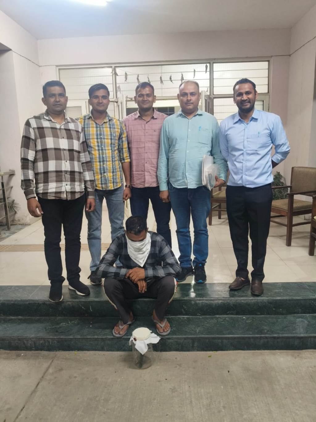 315 बोर की गर्जना से पहले ही हथियार समेत आरोपी सलाखों के पीछे 